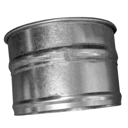 Us Duct Clamp Together Hose Adapter, 8" Dia, 304 SS, 22 GA RAH08.S22